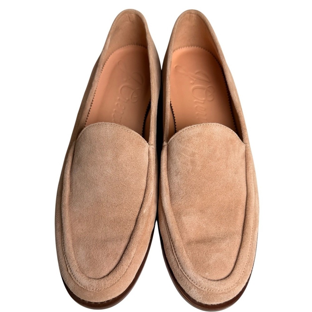 J. Crew Winona Camel Suede Loafers 8.5 NWOB - Picture 5 of 13